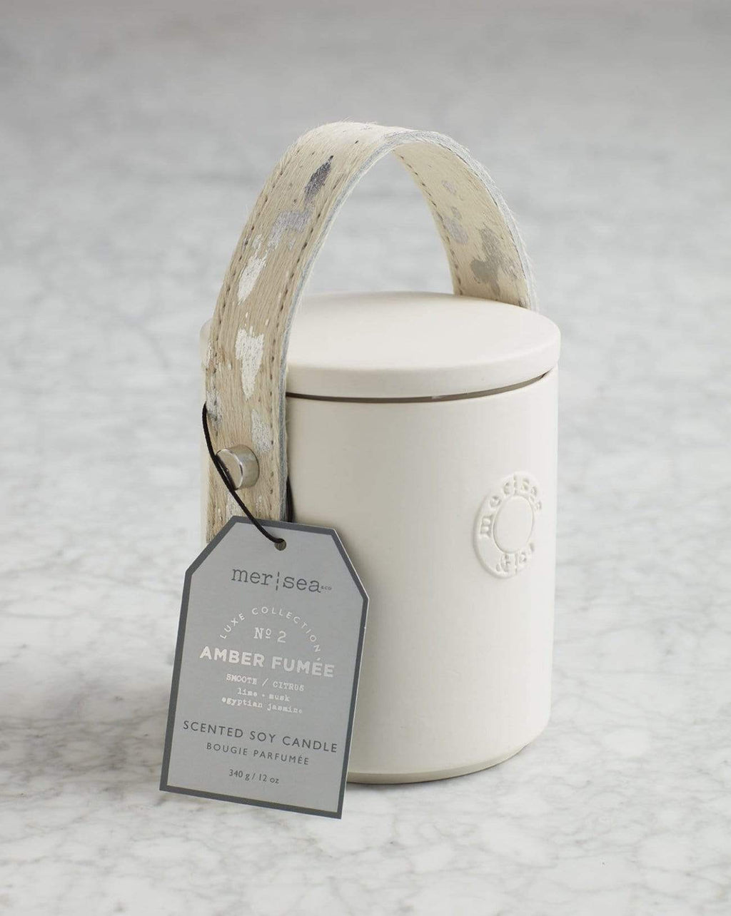Amber Fumée Cowhair Candle
